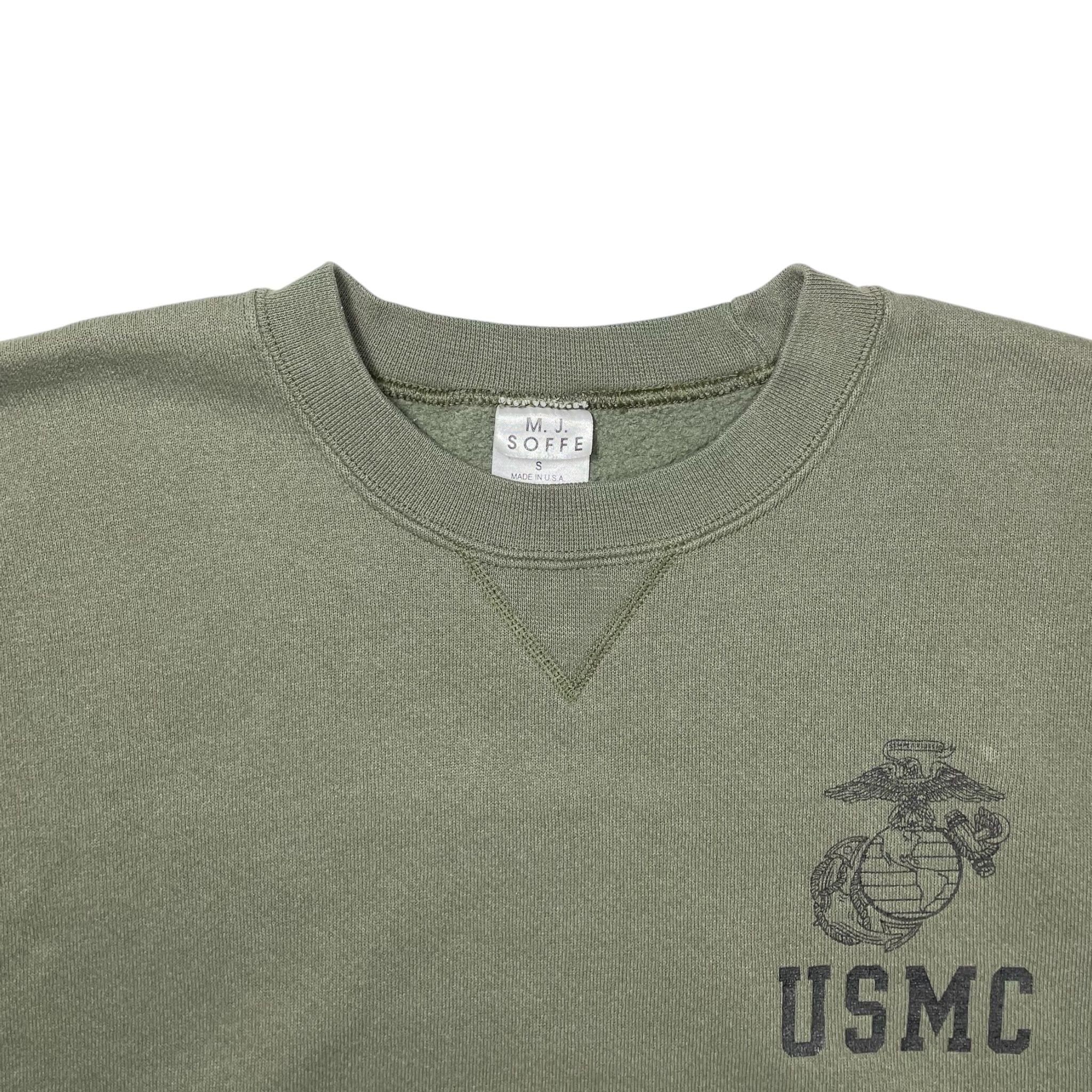 1990s US Marine Corps Sweatshirt - Small