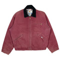1990s Carhartt Detroit Faded Redwood Jacket - M/L