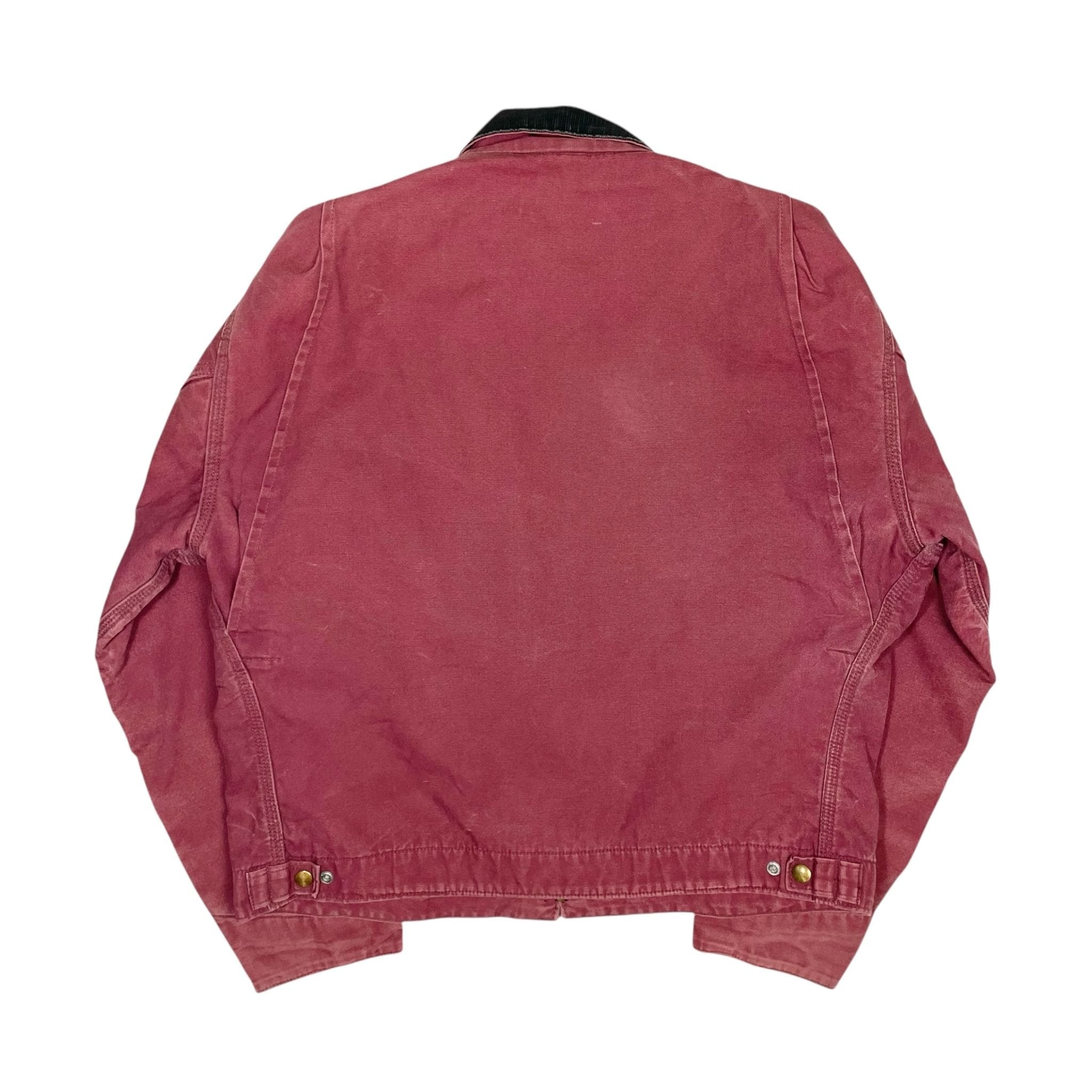 1990s Carhartt Detroit Faded Redwood Jacket - M/L