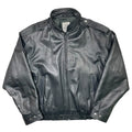 1990s Swedish Airforce M/90 Leather Flight Jacket - XL