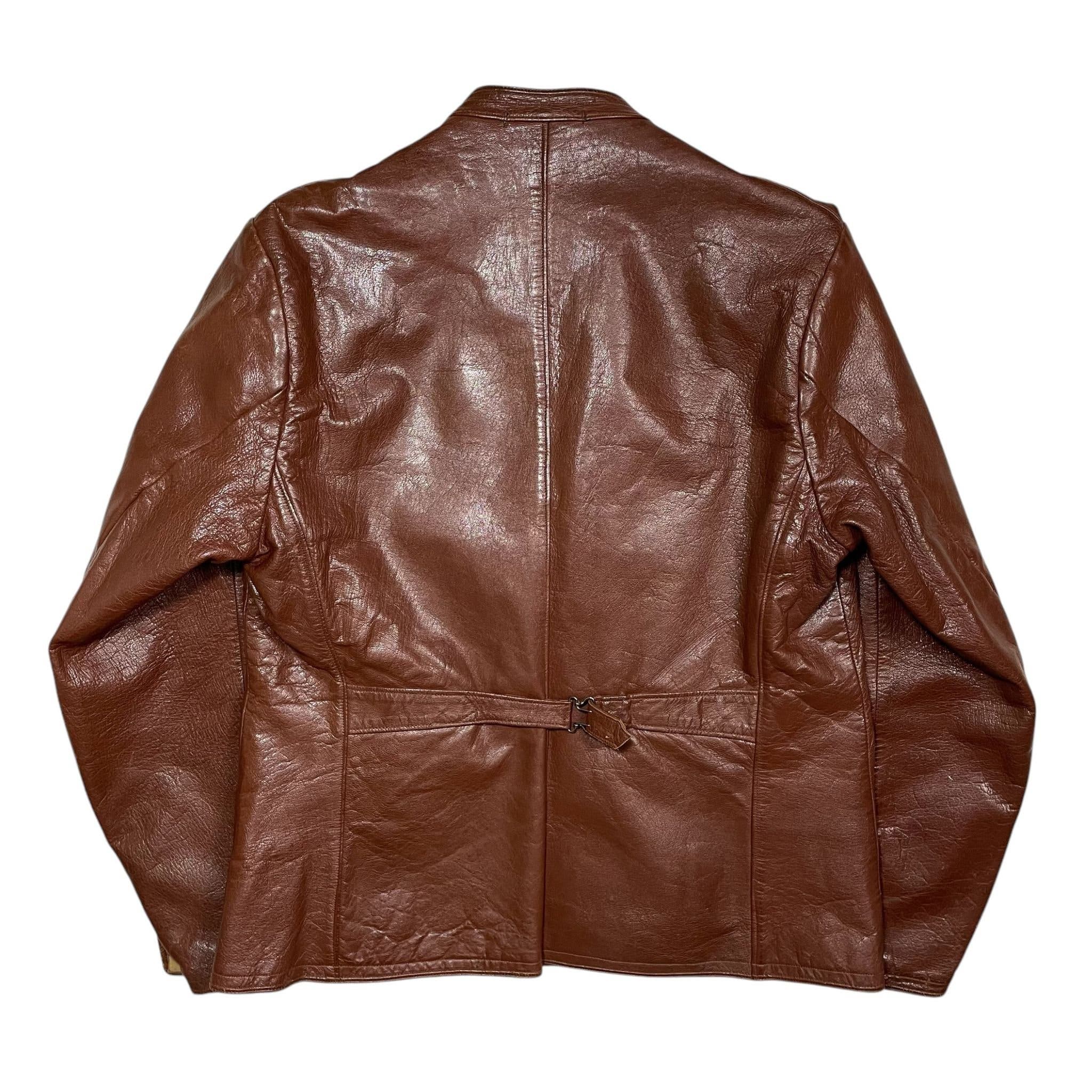 1940s Swedish Goatskin Jacket - Medium