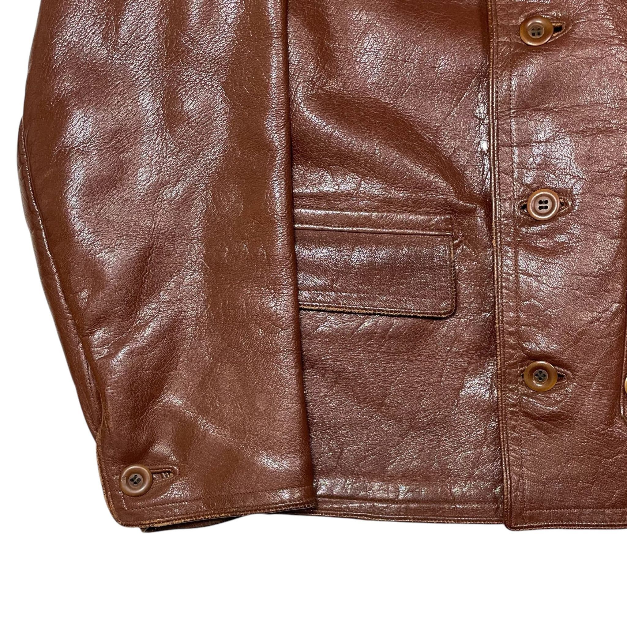 1940s Swedish Goatskin Jacket - Medium