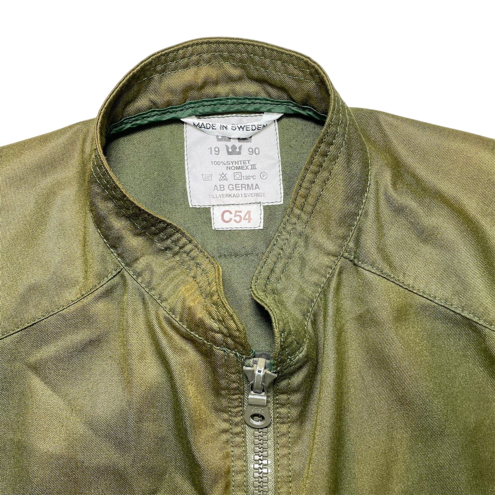 1990s Swedish Airforce Flight Coverall - Large (c54)