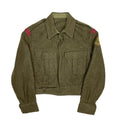 1950s Dutch Army Wool Jacket - Small