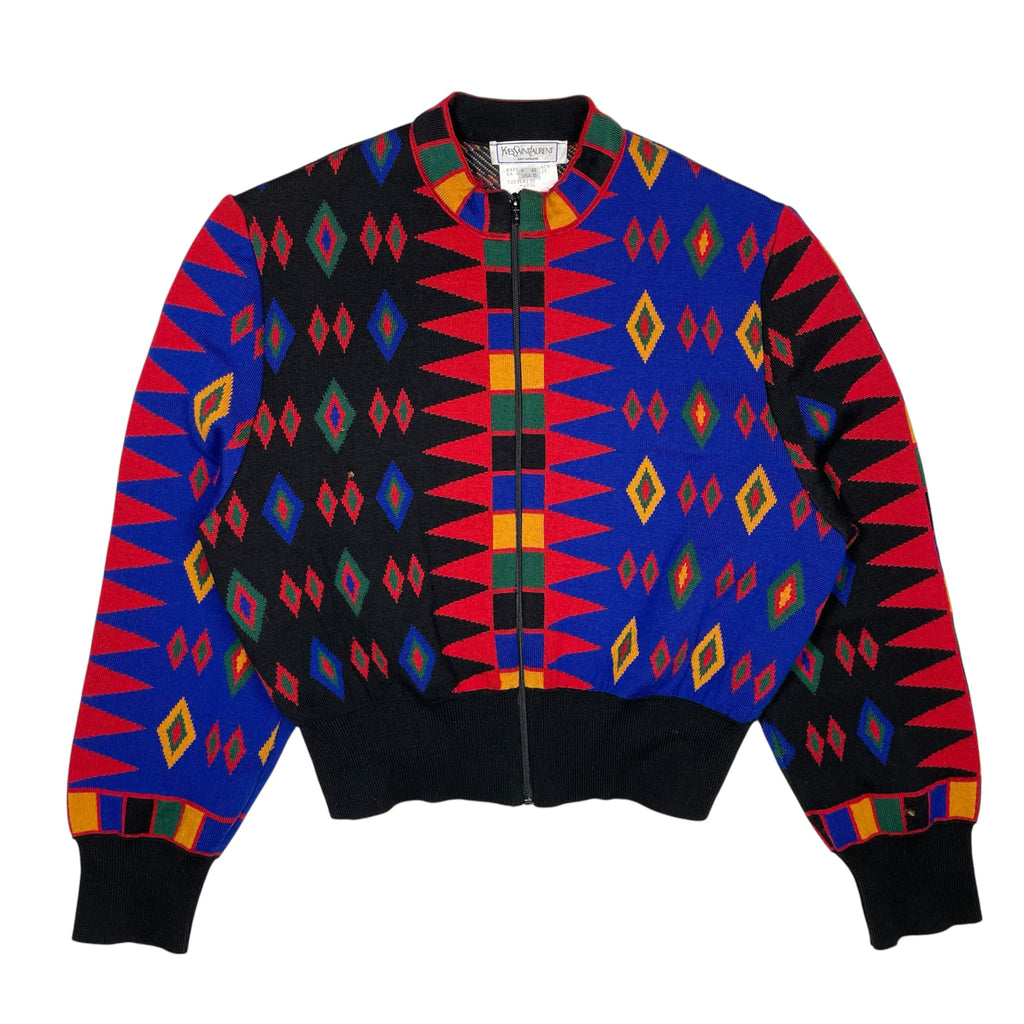 1980s Yve Saint Laurent Knit Cardigan - S/M