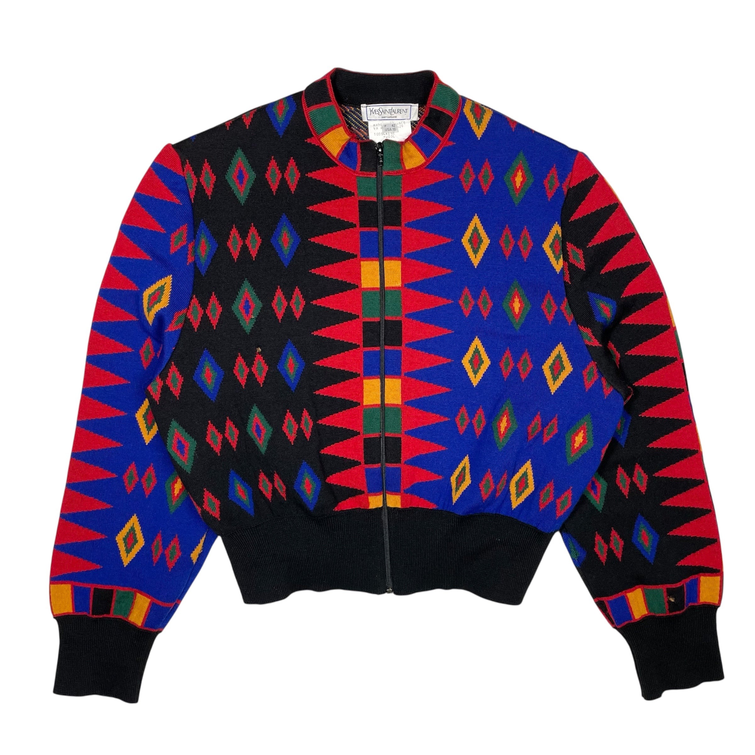 1980s Yve Saint Laurent Knit Cardigan - S/M
