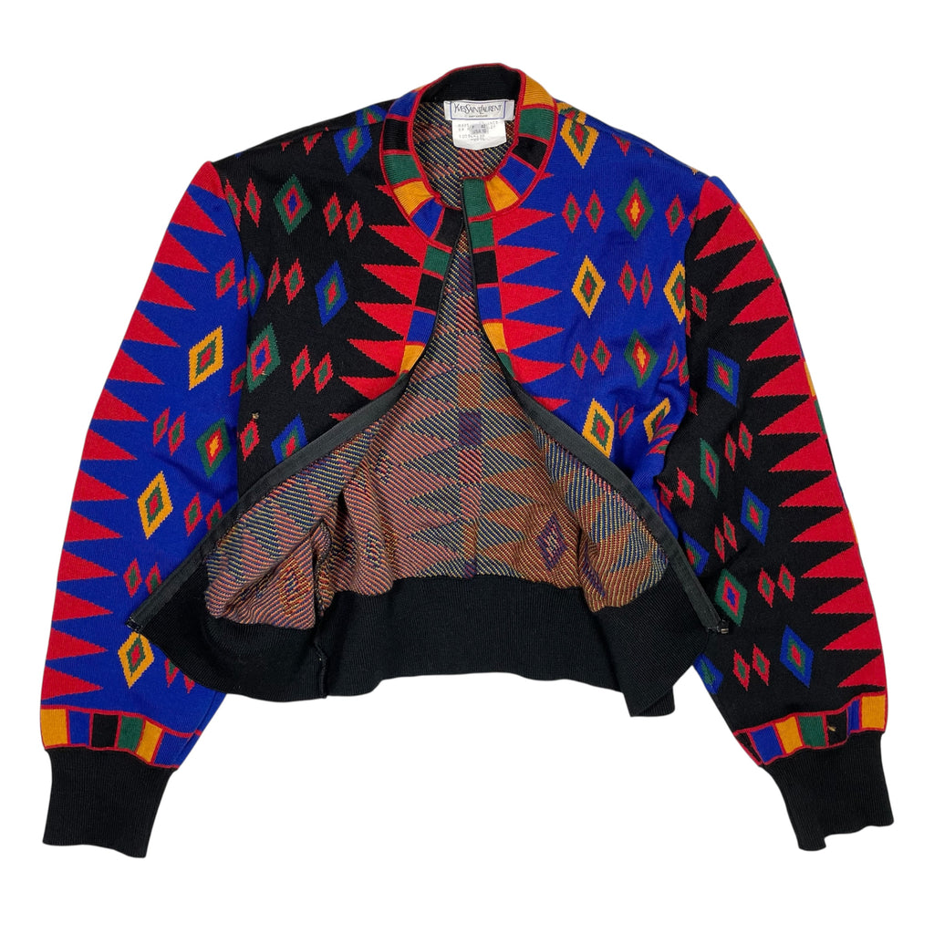 1980s Yve Saint Laurent Knit Cardigan - S/M