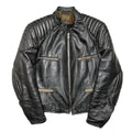1940s Swedish Goatskin Motorcycle Jacket - Small