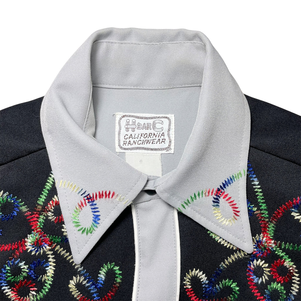 1970s H Bar C California Ranchwear Western Shirt - Medium