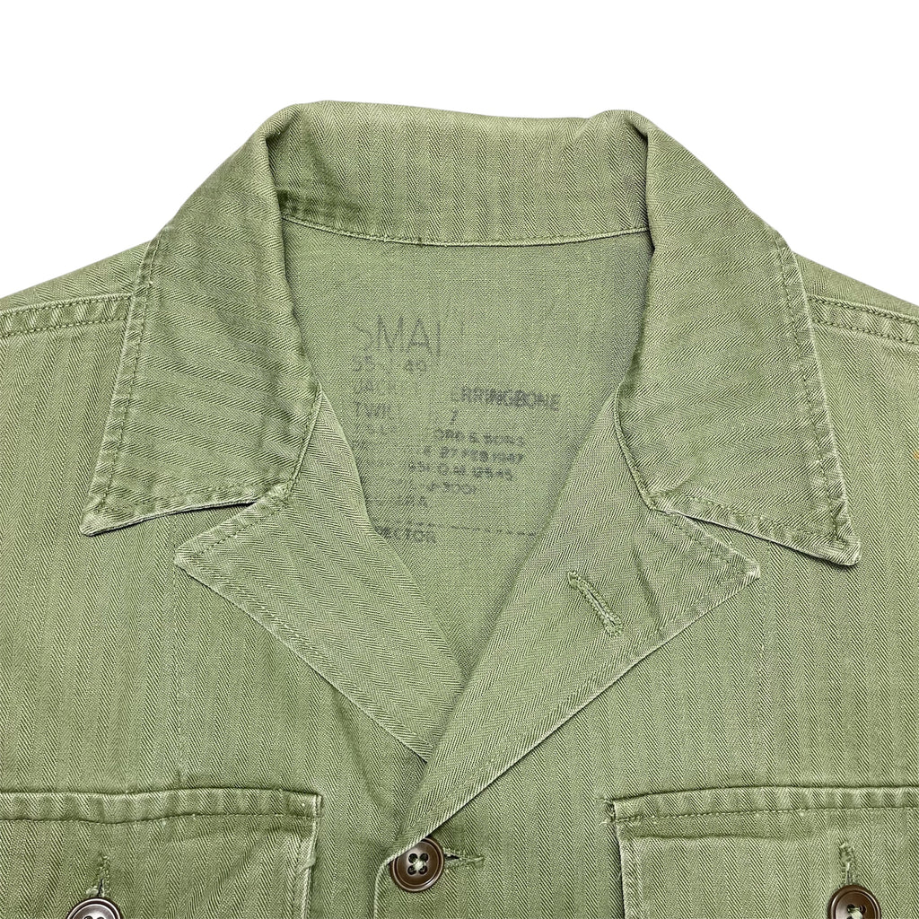 1950s US Army HBT Utility Shirt - Medium