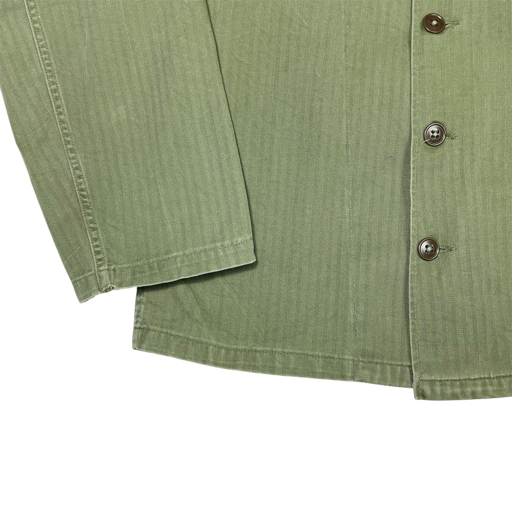 1950s US Army HBT Utility Shirt - Medium