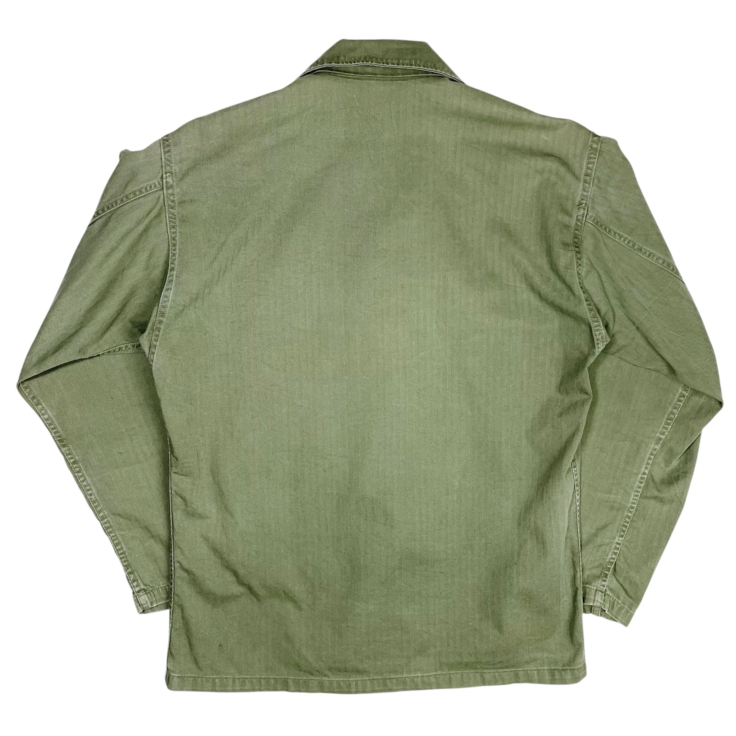 1950s US Army HBT Utility Shirt - Medium