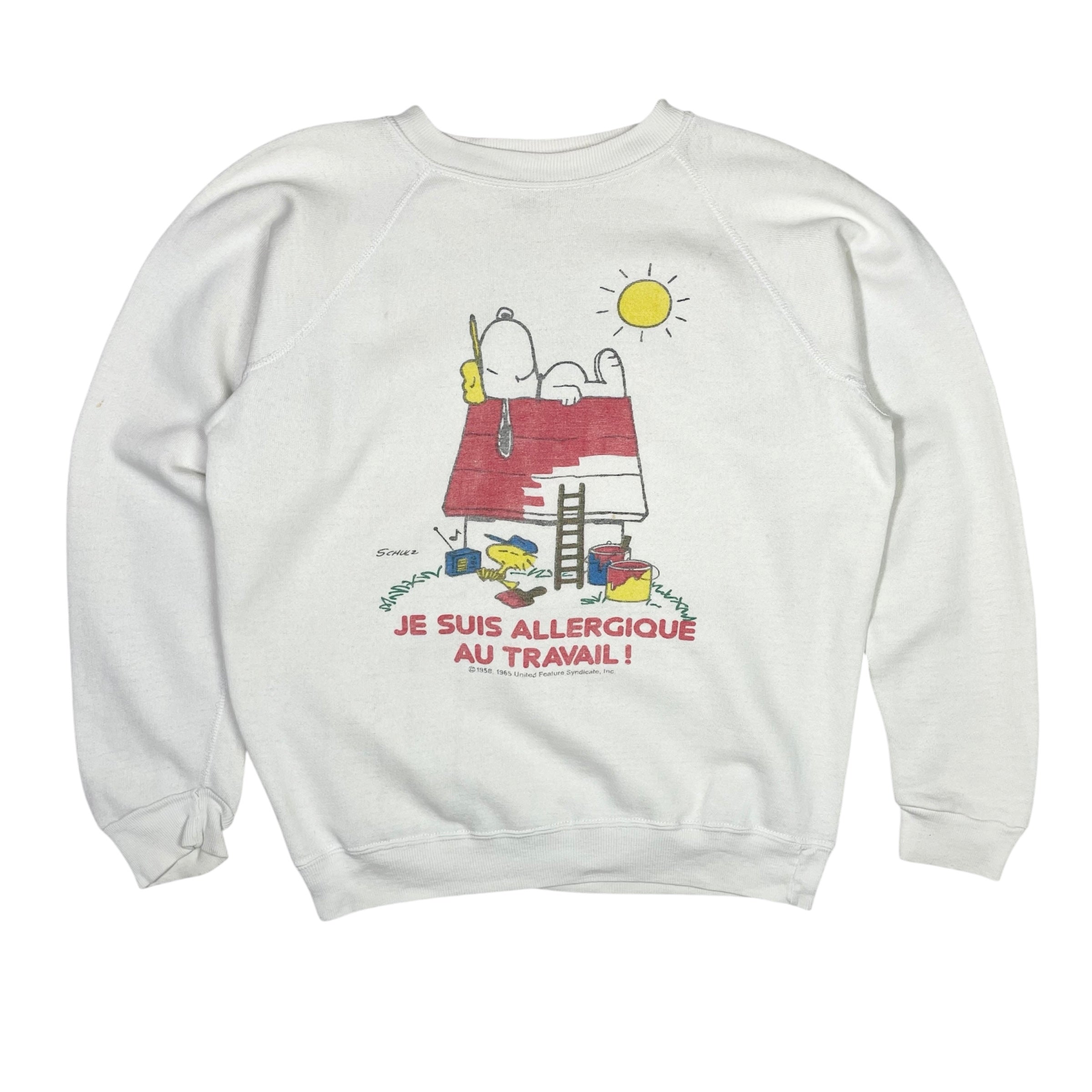1970s Peanuts Snoopy Sweatshirt - S/M